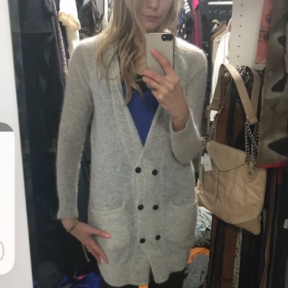 New Eryn Brinié for Anthropologie double breasted Open Back Cardigan S $124 - Picture 1 of 7